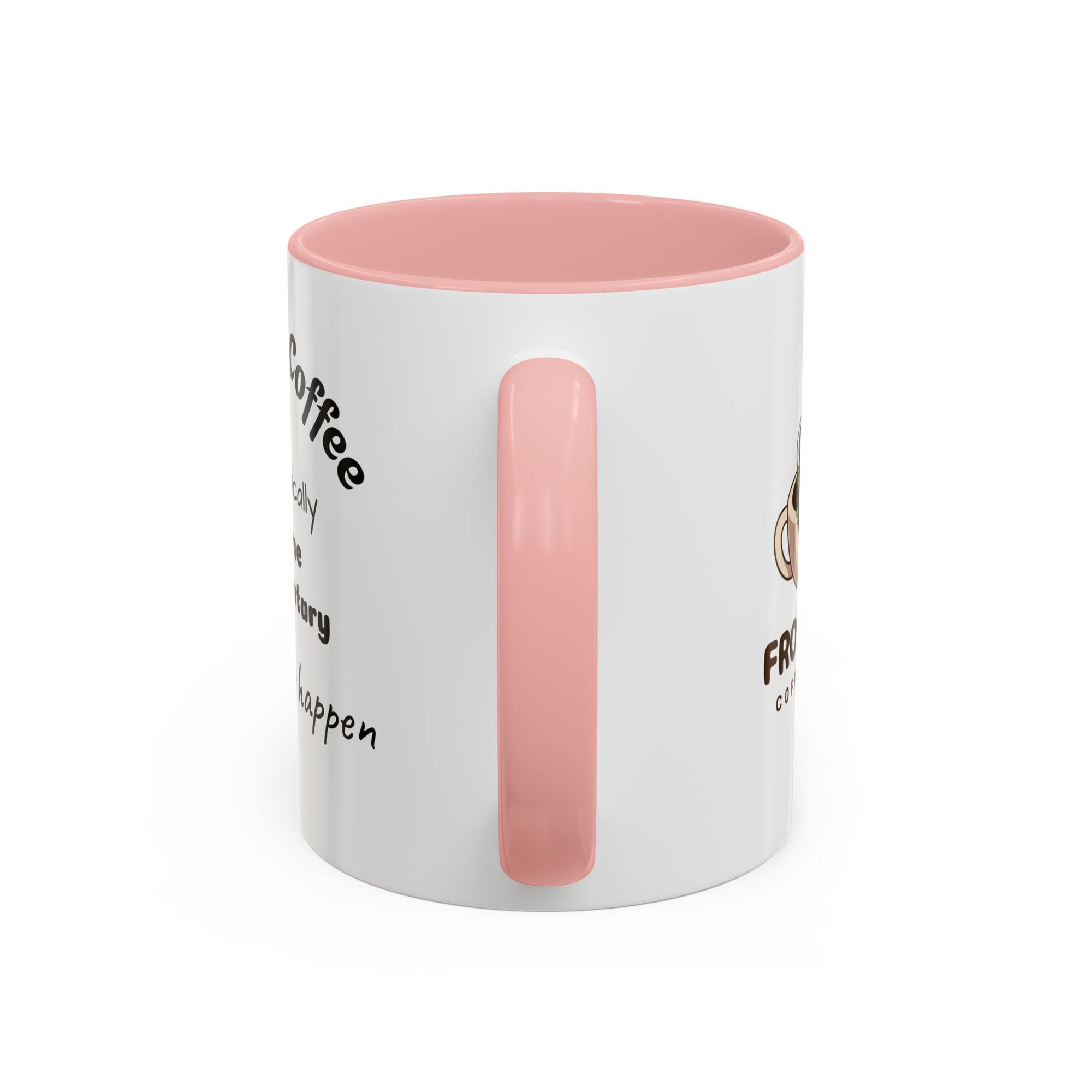 Coffee Lover's Accent Mug, Funny Mug for Coffee Enthusiasts, Gift for Coffee Addicts, Unique Office Mug, Crime Documentary Theme