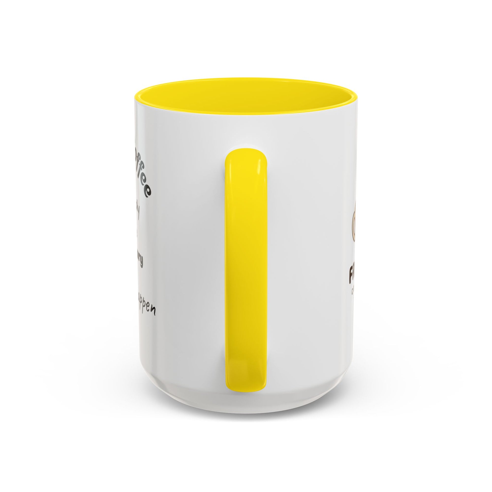 Coffee Lover's Accent Mug, Funny Mug for Coffee Enthusiasts, Gift for Coffee Addicts, Unique Office Mug, Crime Documentary Theme