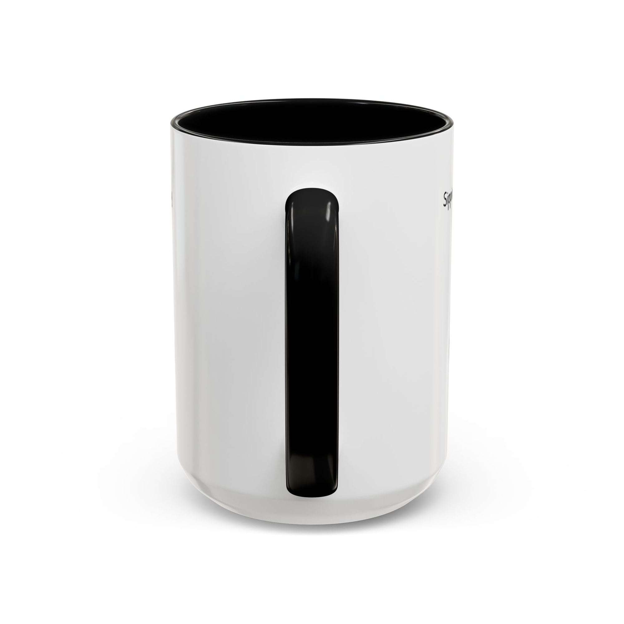 Snorty Dog Lover's Mug | Sippin' with My Snorty Sidekick | Pet Owner Gift | Cute Coffee Mugs | 11oz 15oz Black Accent Cups